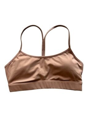 Azur Fit Mocha Y Back Sports Bra Size M